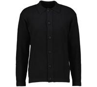 Drykorn Herren Strickjacke mit Wolle EMILIANO, schwarz, Gr. XL