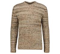 Drykorn Herren Strickpullover aus Baumwoll-Wolle-Mix LEANDO, braun, Gr. M