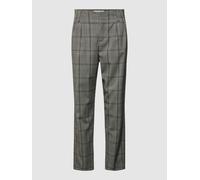 Drykorn Hose mit Allover-Muster Modell 'DISPATCH' in Mittelgrau Melange, Größe 32/34