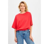 Drykorn Kurzarm-Pullover mit Cashmere-Anteil Damen rot, M