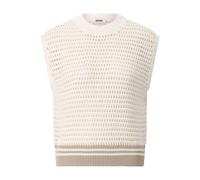 DRYKORN - Oversized Pullunder Ofely - Größe L - creme
