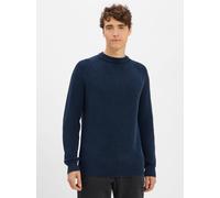 Drykorn Strickpullover mit Rundhalsausschnitt in Dunkelblau, Größe XL