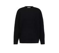 Drykorn Strickpullover mit Strukturmuster Modell 'Neelio' in Black, Größe XXL