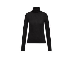 DRYKORN Rollkragenpullover ZERAFNE schwarz | M