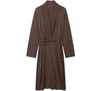 DSAoTeng Damen Strickmantel mit V-Ausschnitt, einfarbig, lang, mit Gürtel, lässig, elegant, weich, warm, lockerer Cardigan, Pullover für Herbst und Frühling, mehrfarbig, M