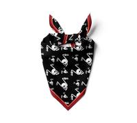 dscarf Unisex 60 cm x 60 cm quadratischer Biker-Motorrad-Bandana-Schal | 100% Baumwoll-Bandana multifunktionales Fahrrad-Stirnband (Entwurf 5)