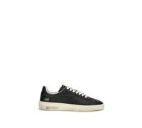 Dsquared² Schwarze Kalbsleder Bos Taurus Low-Top Sneaker EU45