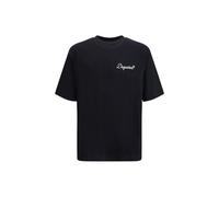 Dsquared² Schwarzes Baumwoll-T-Shirt M