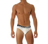 DSquared Uomo Slip Twinpack Briefs Bianco Mod. DCX670030 XL
