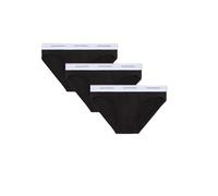 DSQUARED2 Herren Slips, 3er Pack - 3-Pack Brief, Cotton Stretch, Logobund Schwarz XL