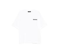 Dsquared2 - Black Cotton T-Shirt With Logo Detailing - Größe S - weiß