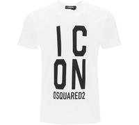 Dsquared2 Bold Icon Logo Cool Fit White T-Shirt S