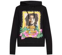 Dsquared2 Cool Fit Bob Marley Logo Schwarzer Kapuzenpullover XL