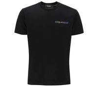 Dsquared2 Cool Fit Palm Beach Logo Schwarzes T-Shirt S
