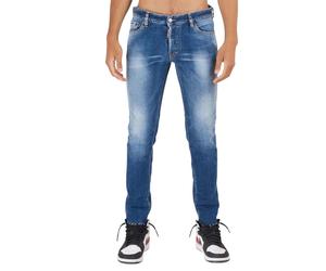 DSquared2 Herren Cropped Slim Jeans (Blau) 38 Normal