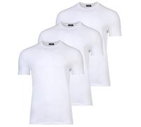 T-Shirt DSQUARED2 "T-Shirt 3-PACK T-SHIRT 3er Pack", Herren, Gr. XXL, weiß, Obermaterial: 94% Baumwolle CO. 6% Elasthan EL., Shirts T-Shirt (58303615-XXL) weiß
