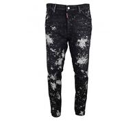 Dsquared2 Jean Relax Long Crotch Schwarz EU44