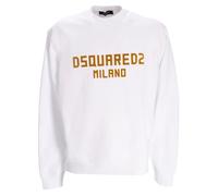 Dsquared2 Milano Logo Cool Fit Weißes Sweatshirt L