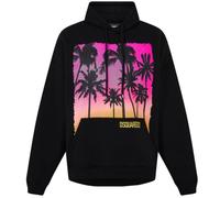 Dsquared2 Sonnenaufgang Design Herca Fit Schwarz Hoodie XS