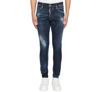 Dsquared2 Super Twinky Jean Schlichte blaue Jeans 34W/30L