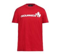 DSquared2 - T-Shirt für Herren, Logo (Rot/Weiß) 5XL