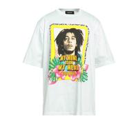 DSquared2 Unisex Erwachsene Mein Zuhause Ist In Meinem Kopf Bob Marley T-Shirt (Weiß) L