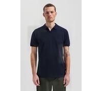 Dstrezzed Ds_bowie V-neck Polo Dk. Navy Größe: S | Poloshirts Outlet | Herren | Blau