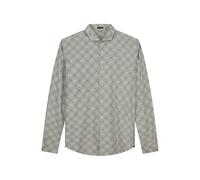 Dstrezzed Ds_nathan Aop Shirt Spots Silver Birch Größe: S | Longsleeves Outlet | Herren | Grau