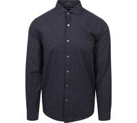Dstrezzed Hemd Sven Dunkelblau - Größe M Blau M