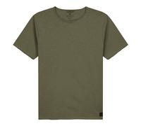 DSTREZZED Herren T-Shirt - Mc Queen, Rundhals, Slub Jersey, Baumwolle, einfarbig Grün L