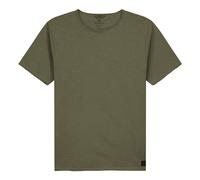 DSTREZZED Herren T-Shirt - Mc Queen, Rundhals, Slub Jersey, Baumwolle, einfarbig Grün XL