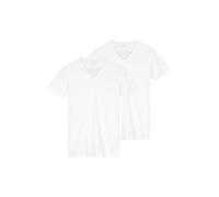 Dstrezzed Men's Eastwood 2 Pack V-Neck Tee Bamboo Blend Underwear, White, M