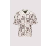 Dstrezzed Poloshirt Beige S/M Silver birch