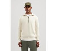 DSTREZZED Pullover in Creme - Größe XL | Herren Plussize