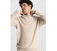 DSTREZZED Pullover in Creme - 54% | Größe XXL | Herren Plussize