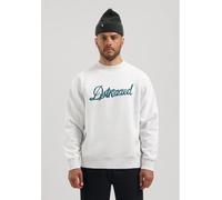 DSTREZZED Sweatshirt in Hellgrau - Größe XL | Herren Plussize