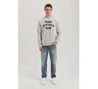 DSTREZZED Sweatshirt in Hellgrau - Größe XXL | Herren Plussize