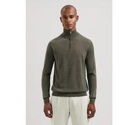 DSTREZZED Wollpullover in Khaki - Größe XXL | Herren Plussize