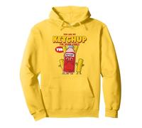 Du bist Mein Ketchup (Lustiges Statement von Best Friends BFF) Pullover Hoodie, Unisex für Erwachsene, Gelb, S