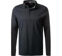 dubarry Polo-Shirt Herren Regular Fit Langarm Baumwoll-Piqué blau, M