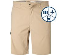 dubarry Shorts Herren Regular Fit Mikrofaser beige, 38