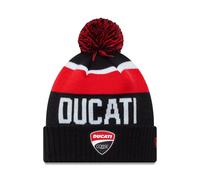 Ducati Corse Bommelmütze "Sport" in schwarz mit Logo