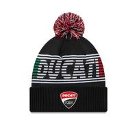 New Era Ducati Cuff Bobble Bommelmütze Beanie Wintermütze
