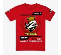 Ducati Corse T-Shirt WSBK Champion Alvaro Bautista Größe L, 98771213-5