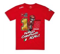 Ducati Corse World Champion Pecco Bagnaia T-Shirt Größe L 98771230-5