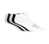 Duck and Cover - "Fubel" Sneaker-Socken für Herren(5er-Pack) (Schwarz/Weiß/Grau) EU 39 - 45