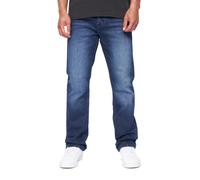 Duck and Cover - Jeans für Herren (Dunkle Waschung) 34 Kurz