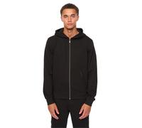 Duck and Cover - "Optimus" Hoodie mit durchgehendem Reißverschluss für Herren (Schwarz) L