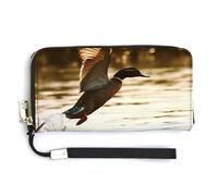 Duck Fly Upon River modische Einkaufstasche, Designer-Schulterhandtaschen, Damen-Handtaschen, Hobo-Taschen, niedliche Aufbewahrungstasche für Damen, Stil, 20 x 10,5 cm, Stil:, 20.0*10.5cm