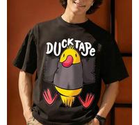 Duck Tape funny shirt 100 percent cotton loose fit summer shirts men's summer set streetwear men gifts for men cozy and perfect for daily wear